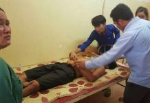 មកពីចំការទៅលេងបាល់ទះស្រាប់តែដួលសន្លប់ហើយបានដាច់ខ្យល់ស្លាប់ពេលបញ្ជូនទៅដល់ពេទ្យឃុំ