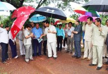 លោក ចម ប្រសិទ្ធ ចុះពិនិត្យគម្រោងទីតាំងរោចក្រផលិតទឹកស្អាត