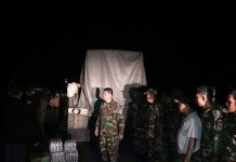 យប់មិញកងទ័ពឈរជើងនៅខេត្តព្រះវិហារមួយចំនួនចេញដំណើរទៅខេត្តស្ទឹងត្រែងជាមួយអាវុធទំនើប BM21