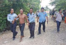 បុរសម្នាក់ហែកទ្រុងឃុំខ្លួនរត់គេចត្រូវស្នងការនគបាលក្រុងប៉ោយប៉ែតចាប់បានវិញ