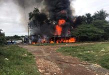 អគ្គីភ័យបានឆេះរោងចិញ្ចឹមត្រីនៅសង្កាត់ព្រែកព្នៅទាំងស្រុង