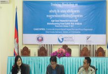 សិក្ខាសាលា ស្ដីអំពី សុវត្ថិភាពម្ហូបអាហារ និងការវិភាគហានិភ័យ លើផលិតផលកសិម្ហូបអាហារដែលរៀបចំដោយអគ្គនាយកដ្ឋានកាំកុងត្រូល សហការជាមួយវិទ្យាស្ថានមេគង្គ