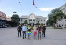 អាវុធហត្ថរាជធានីភ្នំពេញ បញ្ជូនជនសង្ស័យ ០៤នាក់ទៅតុលាការ