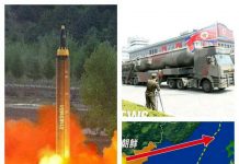 កូរ៉េខាងជើង បាញ់សាកល្បងមីស៊ីលឆ្លងទ្វីប ICBMនៅព្រឹកថ្ងៃពុធនេះ ដោយធ្លាក់នៅក្បែរប្រទេសជប៉ុន