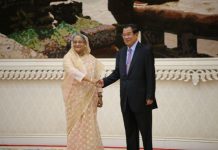 នាយករដ្ឋមន្រ្តីបង់ក្លាដេស នឹងចូលជួបពិភាក្សាទ្វេភាគីជាមួយ សម្តេចតេជោ ហ៊ុន សែន នៅវិមានសន្តិភាពនៅព្រឹកថ្ងៃនេះ