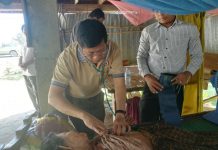 លោក កែរ រដ្ឋា ដឹកនាំគ្រូពេទ្យស្ម័គ្រចិត្តមន្ទីរ សុខាភិបាលខេត្តស្វាយរៀង ចុះពិនិត្យព្យាបាលអ្នកជំងឺក្រីក្រី នៅឃុំឈើទាល ស្រុកស្វាយជ្រុំ