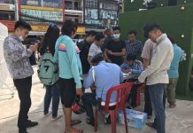 កម្លាំងនគរបាលចរាចរណ៍ក្នុងរាជធានីភ្នំពេញ បើកប្រតិបត្តិការទ្រង់ទ្រាយធំ ចាប់អ្នកបើកបរដែល មិនគោរពច្បាប់ចរាចរណ៍