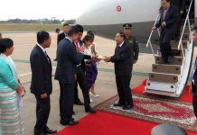 អនុប្រធានាធិបតីមីយ៉ាន់ម៉ា បង្ហាញវត្តមានមុនគេនៅកម្ពុជា ដើម្បីត្រៀមចូលរួមកិច្ចប្រជុំមេគង្គ-ឡានឆាងលើកទី២ ដែលចាប់ផ្តើមនៅរសៀលថ្ងៃនេះ