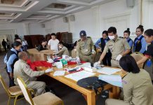 នគរបាលខេត្តព្រះសីហនុចុះពិនិត្យរកមើលសារធាតុញៀនបុគ្គលិកកាស៊ីណូ 