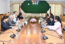 ក្រសួងរៀបចំដែនដី ប្រកាសព័ត៌មានអំពីជំនួបរវាងលោក ជា សុផារ៉ា ជាមួយនិងលោកស្រី រ៉ូណា ស្មីត (Rhona Smith) អ្នករាយការណ៍ពិសេសអង្គការសហប្រជាជាតិ