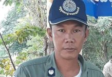 មន្ត្រីនគរបាលនៅស្រុកទឹកឈូដែលជិះម៉ូតូតាមបាញ់ប្រជាពលរដ្ឋដូចបាញ់ចាបត្រូវតុលាការចេញដីការឃុំខ្លួនជាបណ្តោះអាសន្នហើយ