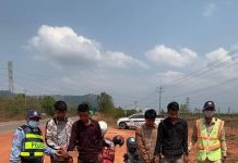 ចោរឆក់ឆ្លងខេត្ត៤នាក់អស់លក្ខណ៍ត្រឹមនគរបាលខេត្តព្រះសីហនុ